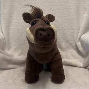 Build A Bear Plush Pumbaa From Disney’s The Lion King Stuffed Animal